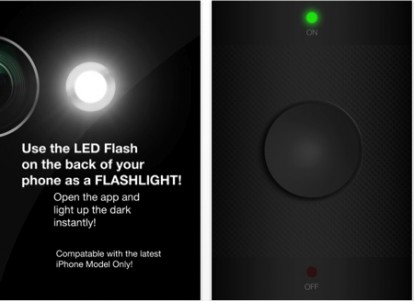 Flashlight for iPhone 4: accendi il flash con un click
