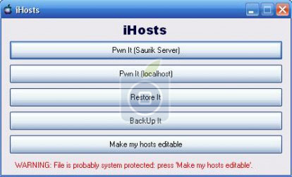 iHosts: una nuova utility per automatizzare il processo di modifica del file host [WINDOWS – RC3]