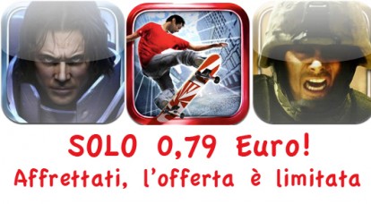 Gameloft sconta tre titoli in App Store