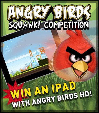 Vinci un iPad con il contest di Angry Birds