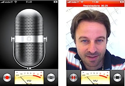 Memo Video di iPhoneItalia utilizzando la camera frontale di iPhone 4!