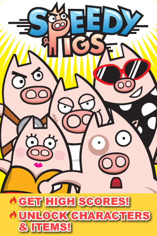 Speedy Pigs – HIGH SPEED WARNING! disponibile su AppStore