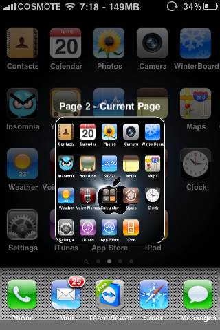 PagePreview, dai un’occhiata alle pagine della SpringBoard senza effettuare nessun movimento [Cydia]