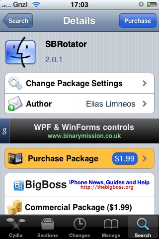 SBRotator aggiornato e adesso compatibile con iOS 4