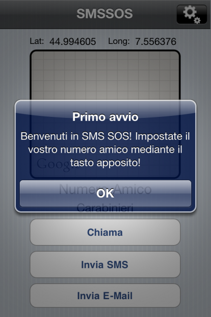 SMS SOS si aggiorna alla versione 1.0.1
