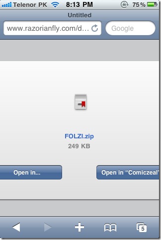 iOS 4 permette di scaricare alcuni tipi files da Safari!