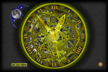 Crazy Wheels Clock 1.6 Universal: l’orologio meccanico su iPhone