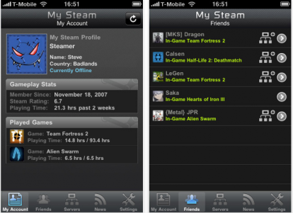 My Steam: tutto sui server Steam