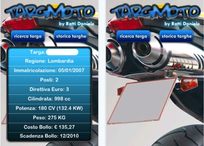 TargMoto: tutte le informazioni sulla moto sul tuo iPhone