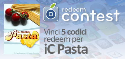 CONTEST: vinci 5 codici redeem per iC Pasta [VINCITORI]
