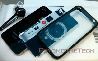 iPhone 4 in stile macchina fotografica Leica