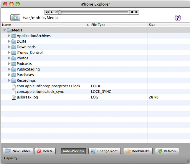iphone explorer for mac os