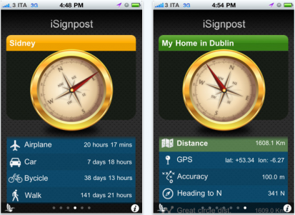 iSignPost: l’applicazione che ti mostra dov’è la tua casa…