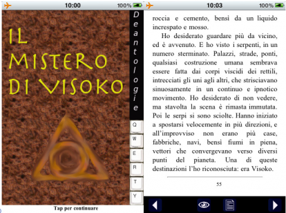 Il Mistero di Visoko, un racconto fantasy su iPhone