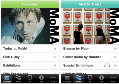 MoMA: l’applicazione ufficiale su AppStore