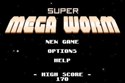 Super Mega Worm disponibile su AppStore