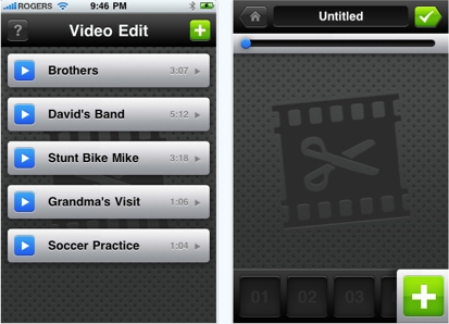 Video Edit: nuova app dedicata al video editing