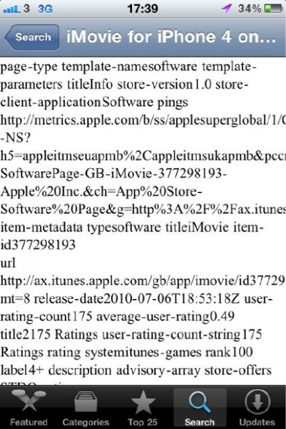 Problemi con l’applicazione AppStore su iPhone