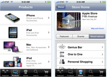 Apple Store: l’applicazione ufficiale per iPhone si aggiorna