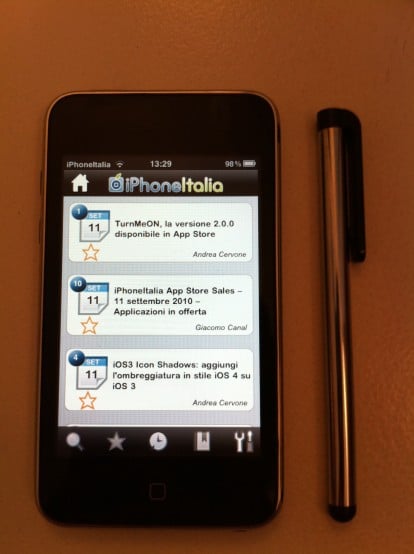 Pennino Dibber Stylus Proporta recensito da iPhoneItalia