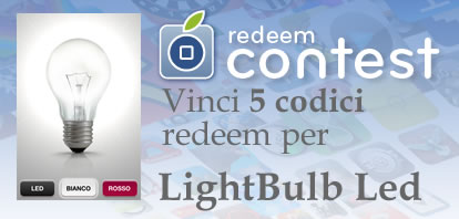 CONTEST: vinci 5 codici redeem per LightBulb LED – Flashlight [VINCITORI]