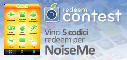 CONTEST: vinci 5 codici redeem per NoiseMe [VINCITORI]