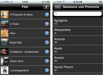 Cinema3 update e Cinema3 Lite disponibili su AppStore