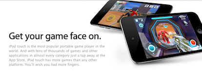 “Get your game face on” la nuova pagina Apple dedicata ai giochi