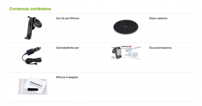 Il Tom Tom Car Kit viene ora fornito con un adattatore per iPhone 4