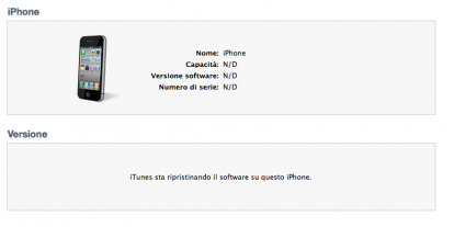 iTunes e l’impossibilità di ripristinare l’iPhone: la causa è Wi-Fi Sync?