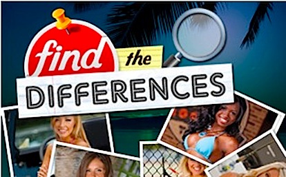 Hooters Calendar Girls – Find the Differences: trova le differenze tra le ragazze copertina!