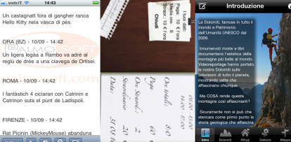 iPhoneItalia Quick Review: Le Dolomiti, TimeAtWork e FrasiMatte