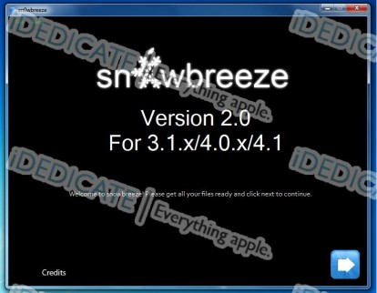 Ecco i primi screenshot di Sn0wbreeze 2.0 e iReb in anteprima [AGGIORNATO]