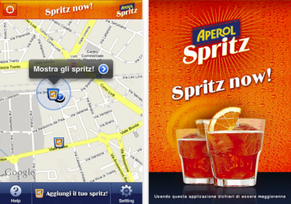 Spritz now! – L’applicazione dedicata all’Aperol Spritz