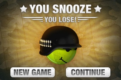 You Snooze, You Lose! un simpatico tappa buchi