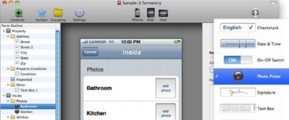 Crea form iPhone in modo facile e veloce con FormEntry