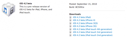 iOS 4.2: tutte le novità della prima Beta in un unico articolo