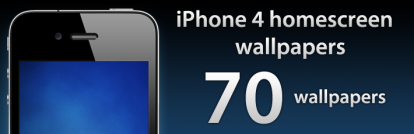 Un pacchetto con 70 sfondi ottimizzati per iPhone 4 (e precedenti)