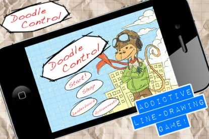 Doodle Control, un divertente gioco di volo pieno di strategia arriva su iPhone! [GAME CENTER compatibile!]