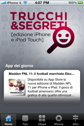 Trucchi & Segreti Ediz. iPhone e iPod touch si aggiorna ed aggiunge alcune novità