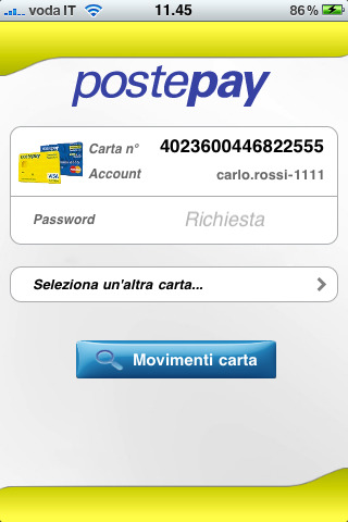 myPostepay, l’applicazione non ufficiale per iPhone, si aggiorna alla versione 1.1