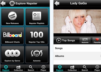 Napster ora anche per iPhone: servizio riservato unicamente ai residenti USA