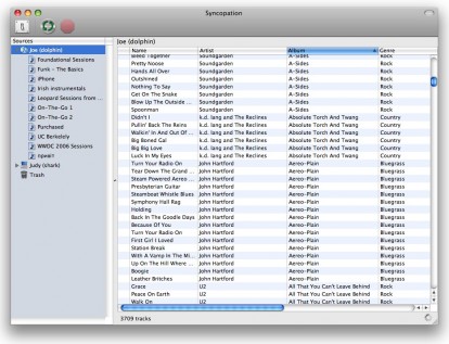 Sincronizza più libreria iTunes con Syncopation [MAC]