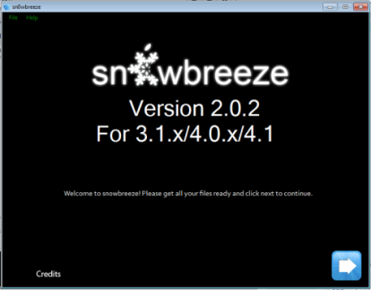 Disponibile Sn0wbreeze 2.0.2: corretti diversi bug che causavano errori durante la procedura di jailbreak