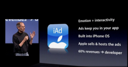 Adidas avrebbe cancellato una campagna pubblicitaria su iAd da 10 milioni di dollari