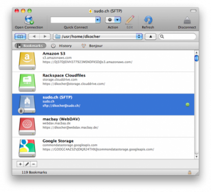 Rilasciata la nuova versione di Cyberduck, il client SSH per Mac