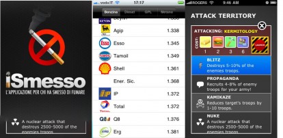 iPhoneItalia Quick Review: iFuel, Own This World, iSmesso