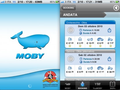Moby Lines, prenota il tuo traghetto direttamente da iPhone con l’applicazione ufficiale. Gratis su AppStore!