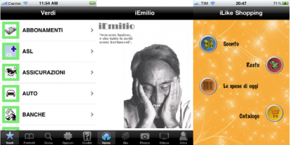 iPhoneitalia Quick Review: iNumeri Verdi, iEmilio, iLike Shop