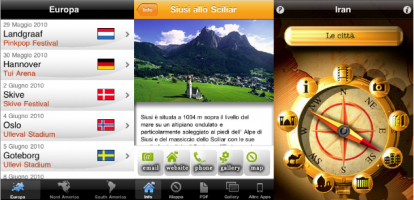 iPhoneitalia Quick Review: Green Day Tour Guide, Alpe di Siusi, Iran